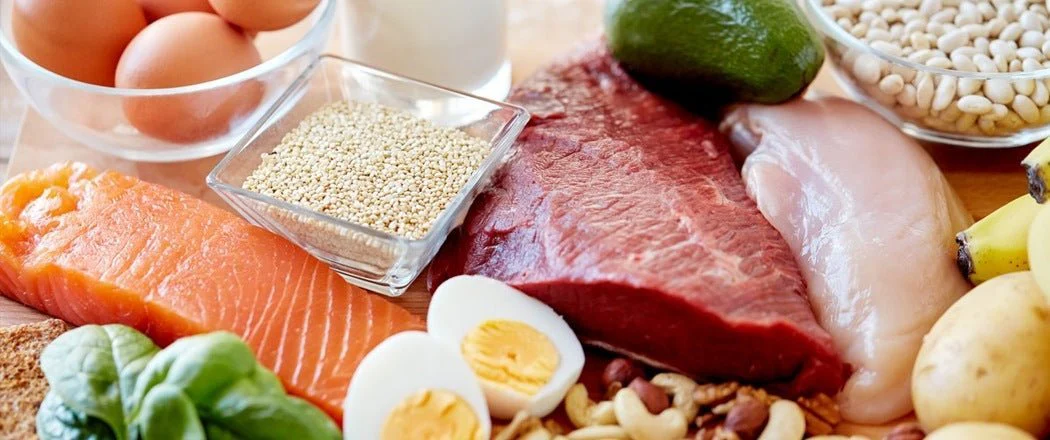 Building muscle with protein