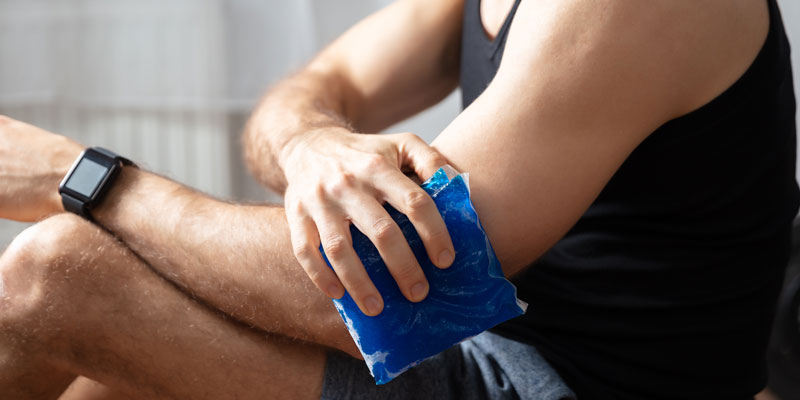 Ice therapy for muscles