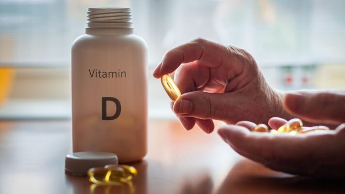 Vitamin D capsules