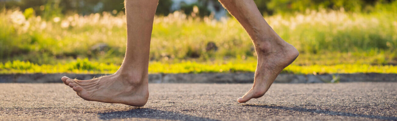 Benefits of walking barefoot