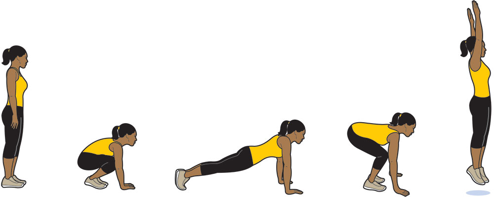 How to do burpees