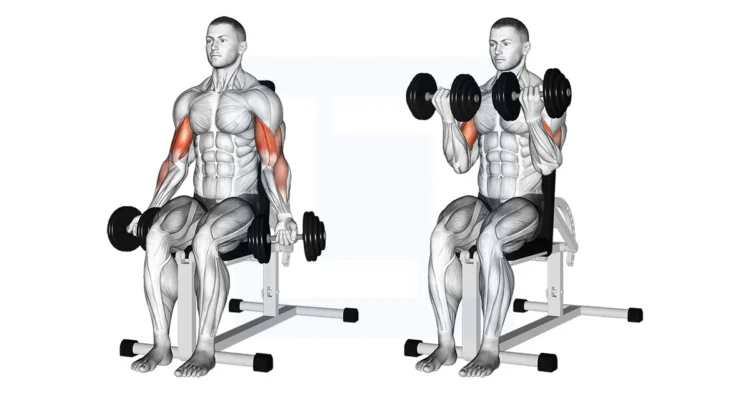 Dumbbell bicep curl