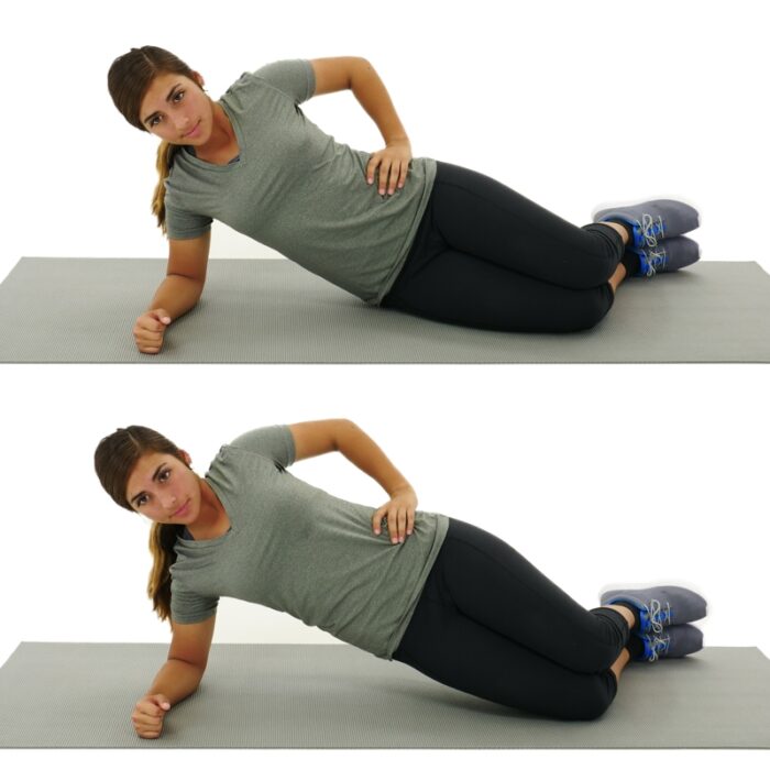 Side plank exercise