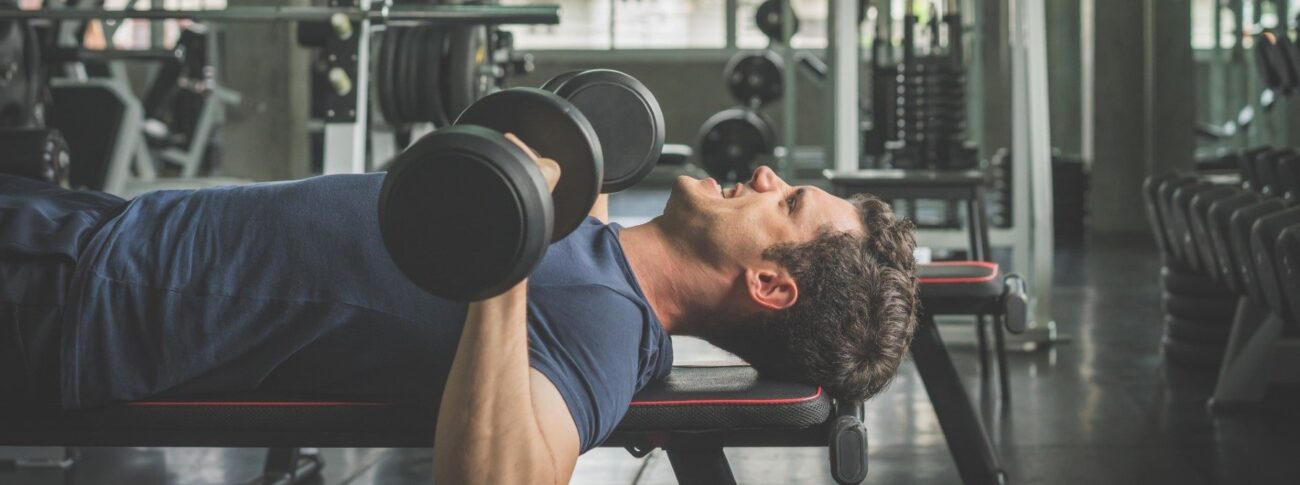Dumbbell bench press