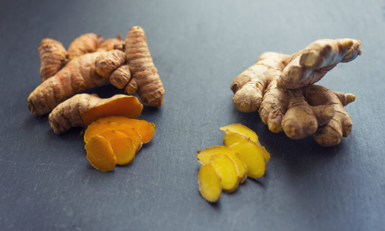 Turmeric and ginger
