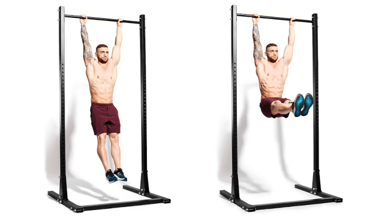 Hanging leg raises