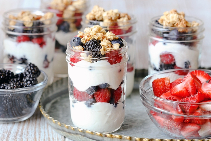 Fruit parfaits