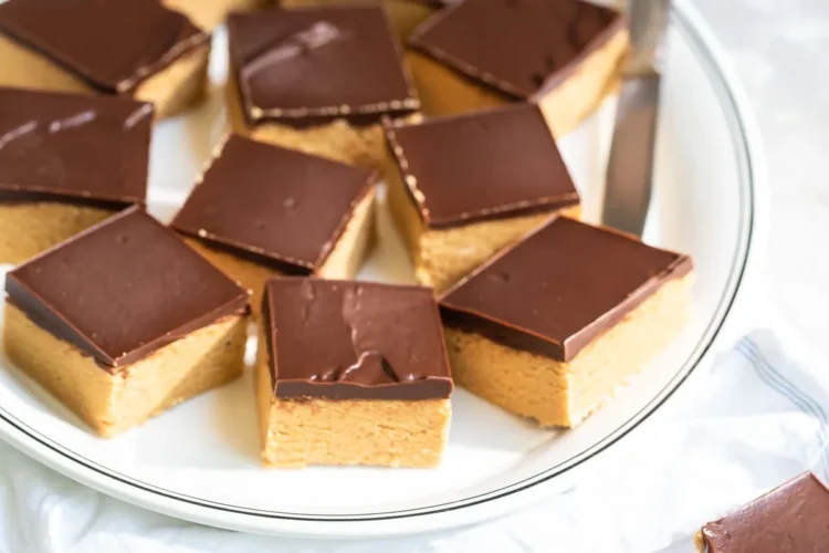 No-bake peanut butter bars